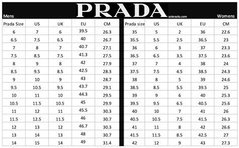 prada shoe size chart men.